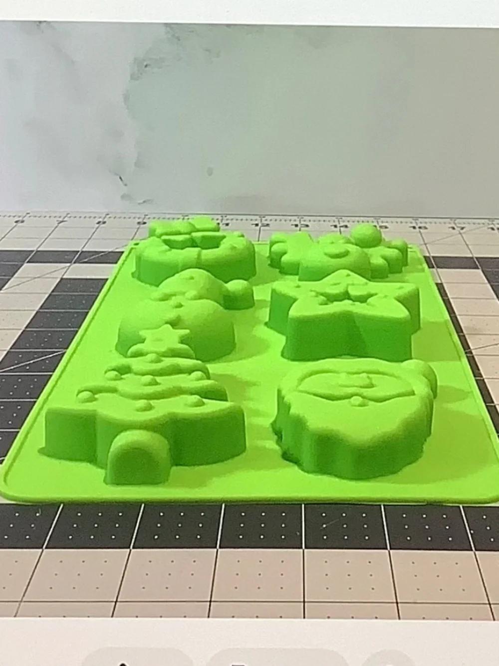 Christmas Silicone Mold Cake Decoration Fondant  3D Food Grade Tools, 2 pcs.
